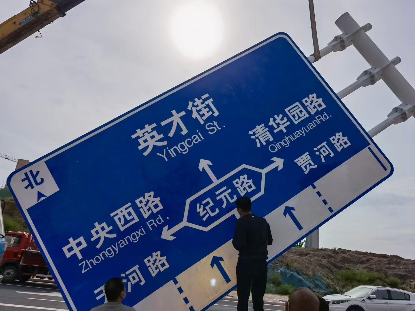 镇江市标志牌高速龙门架 - 哪里好